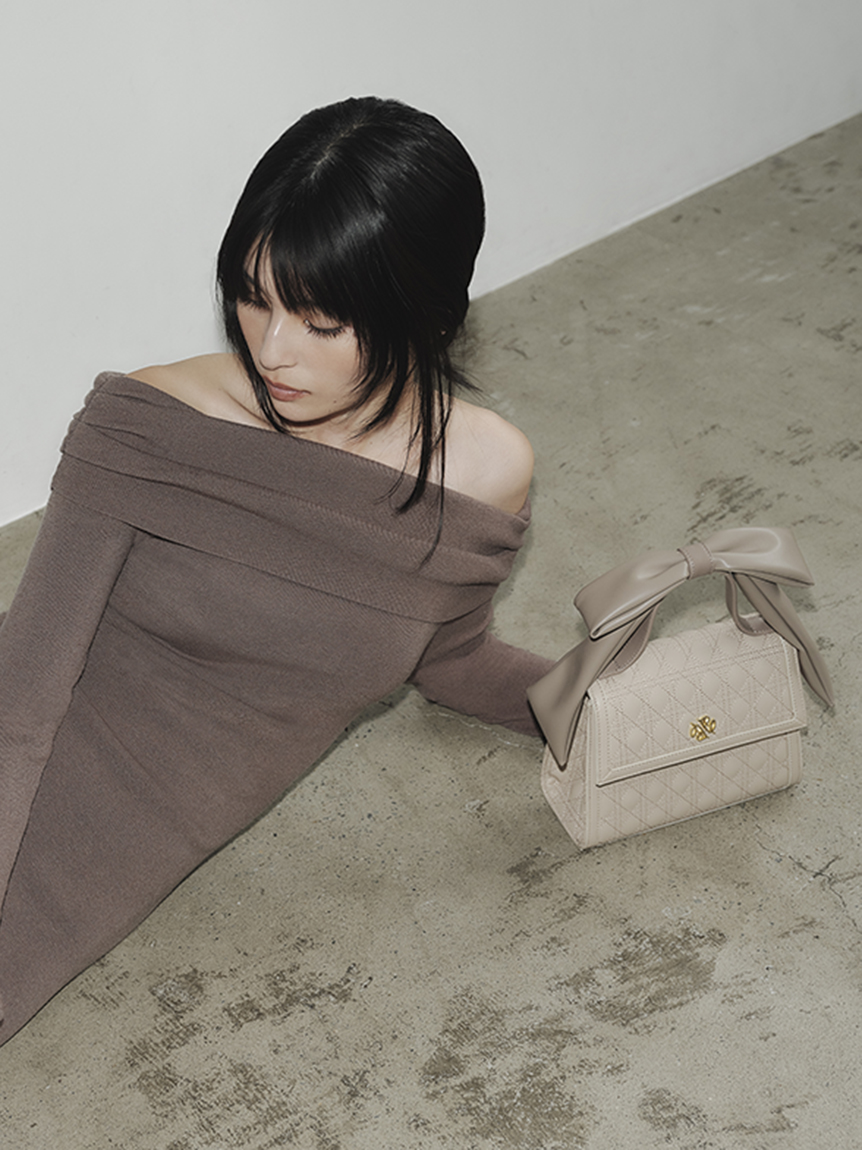 フレイアイディー FRAY I.D リボンハンドルバッグ WEB限定】リボンハンドルバッグ(ハンドバッグ)｜バッグ｜FRAY I.D