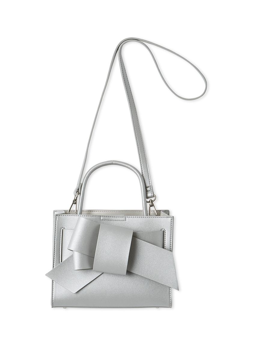 FRAY I.D リボンミドルバッグ ハンドバッグ ショルダーバッグ キャメル ルエル】リボンミドルバッグ(ハンドバッグ)｜バッグ｜FRAY I.D