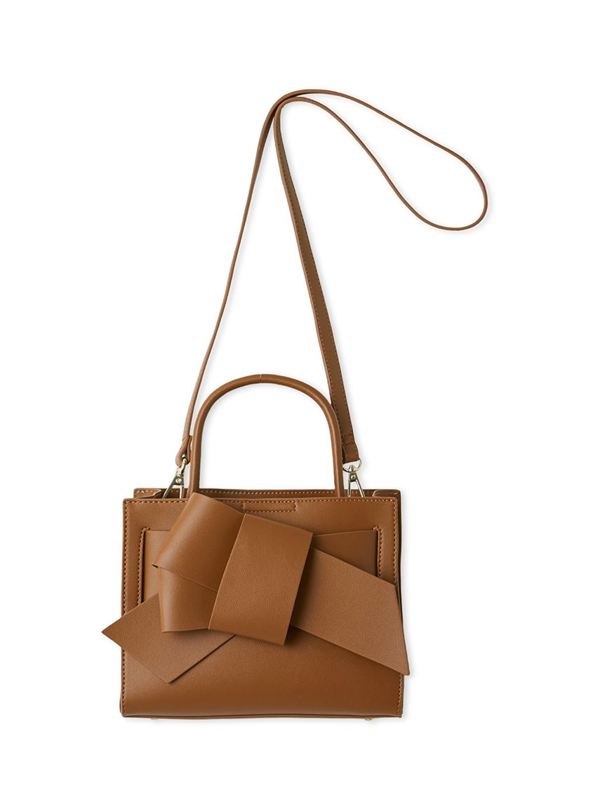 【新品未使用タグ付き】FRAY I.D リボンミドルバッグ パープル FRAY I.D - 【新品未使用タグ付き】FRAY I.D リボンミドルバッグ