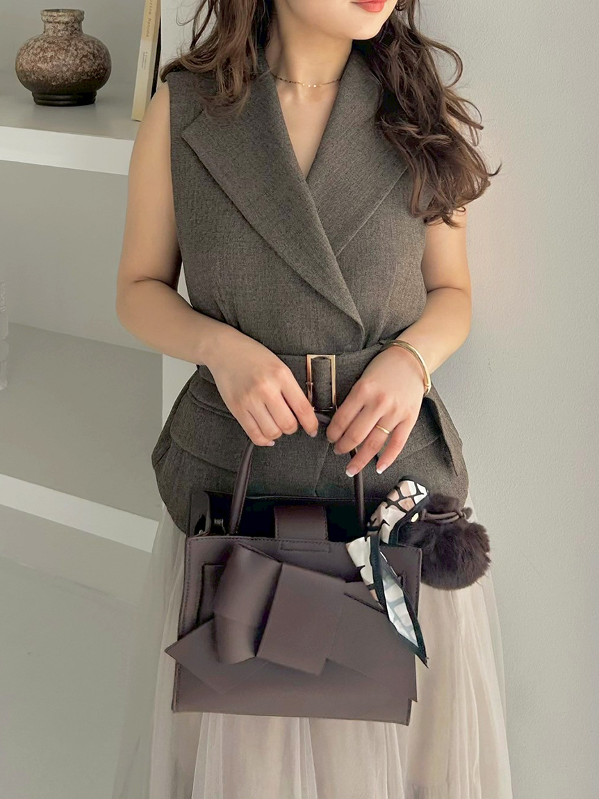 FRAY I.D｜リボンミドルバッグ | Rakuten Fashion(楽天