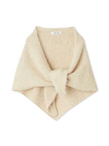 DEPTヤクニット　フーデッドスカーフ セール 70%OFF】スカーフ付きVネックニット(502833666