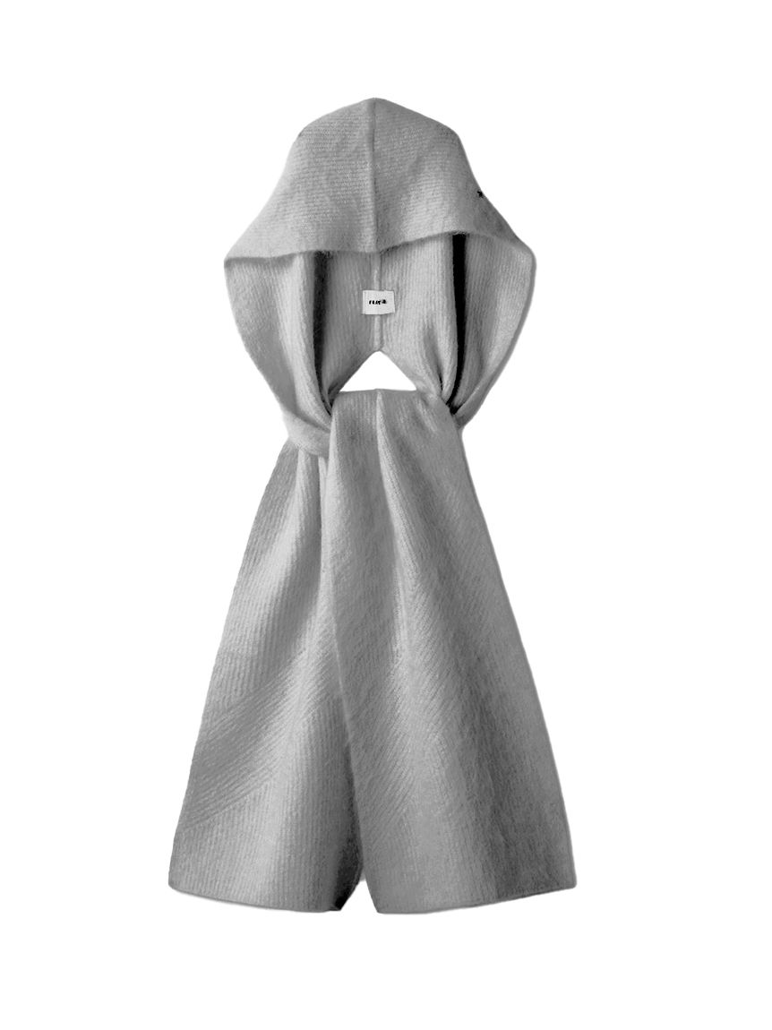 アルパカシャギーフードマフラー(ストール・マフラー)｜ファッション