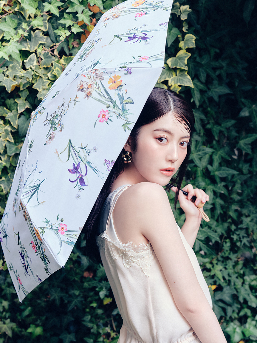 【FRAY I.D×PROTECT U】晴雨兼用折り畳み日傘