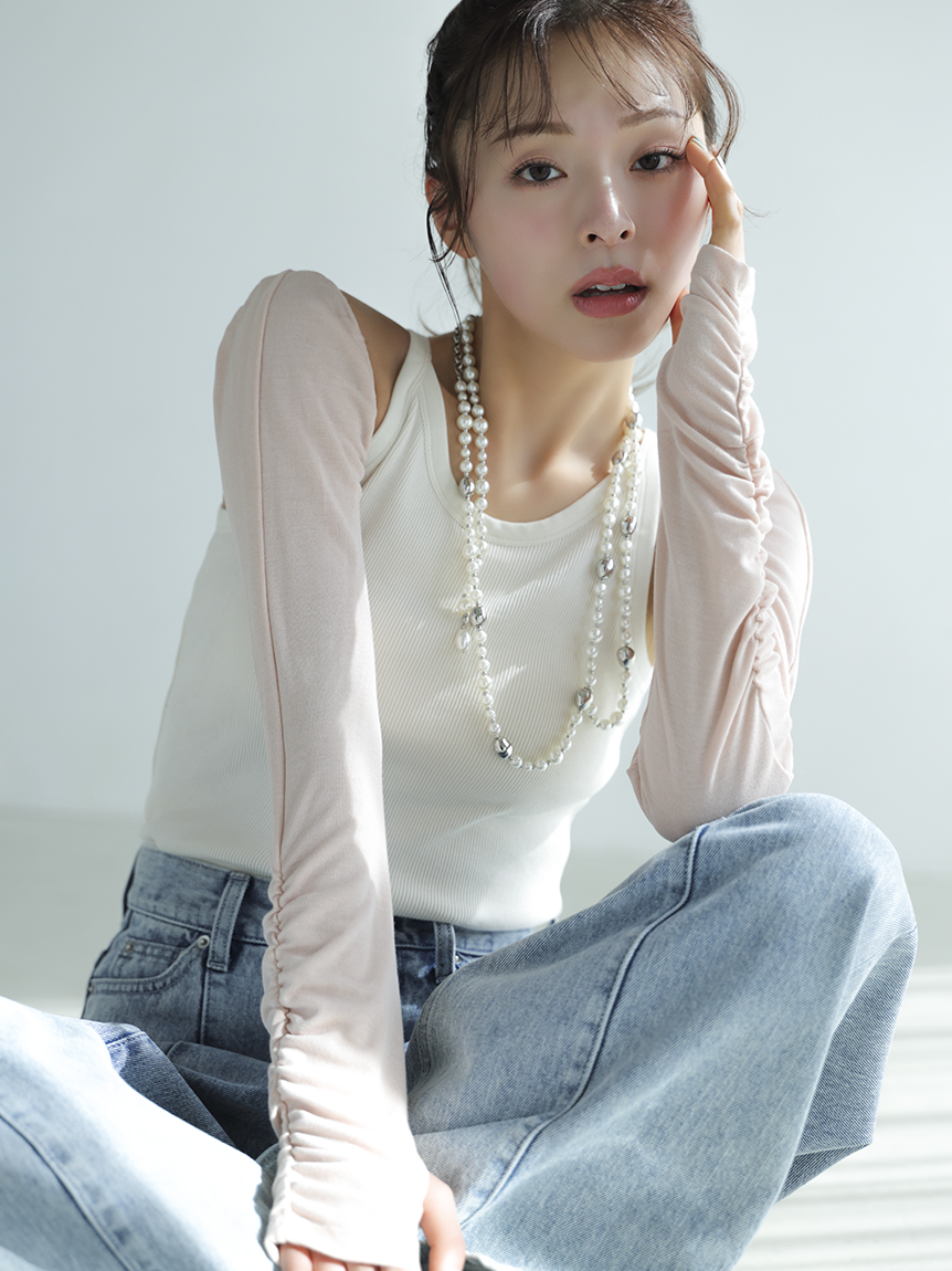 FRAY I.D♡未使用♡ギャザーパフデザイン2wayスイムウェア Amazon