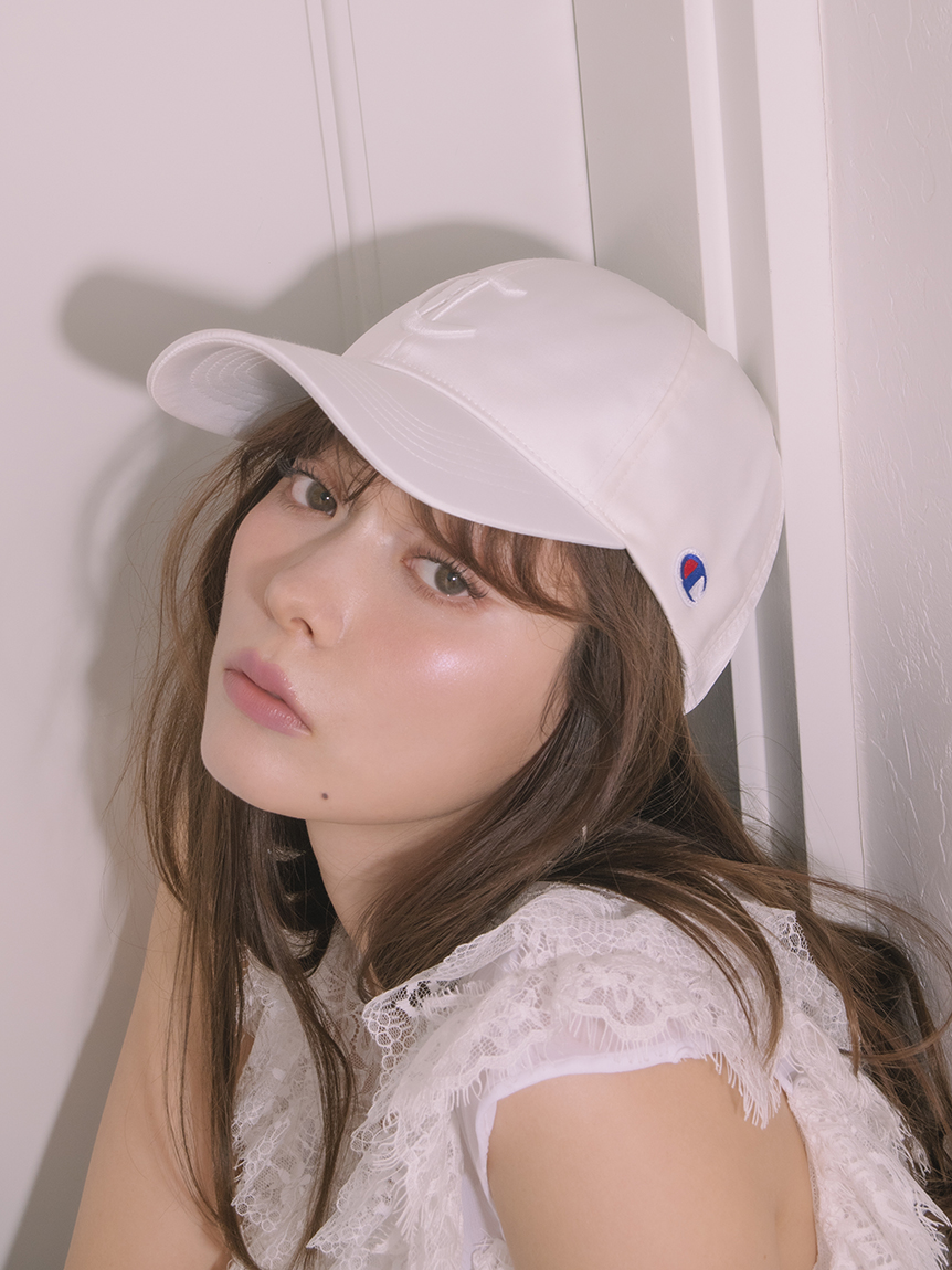 Champion】フード付きボックスミニワンピース(ミニワンピース