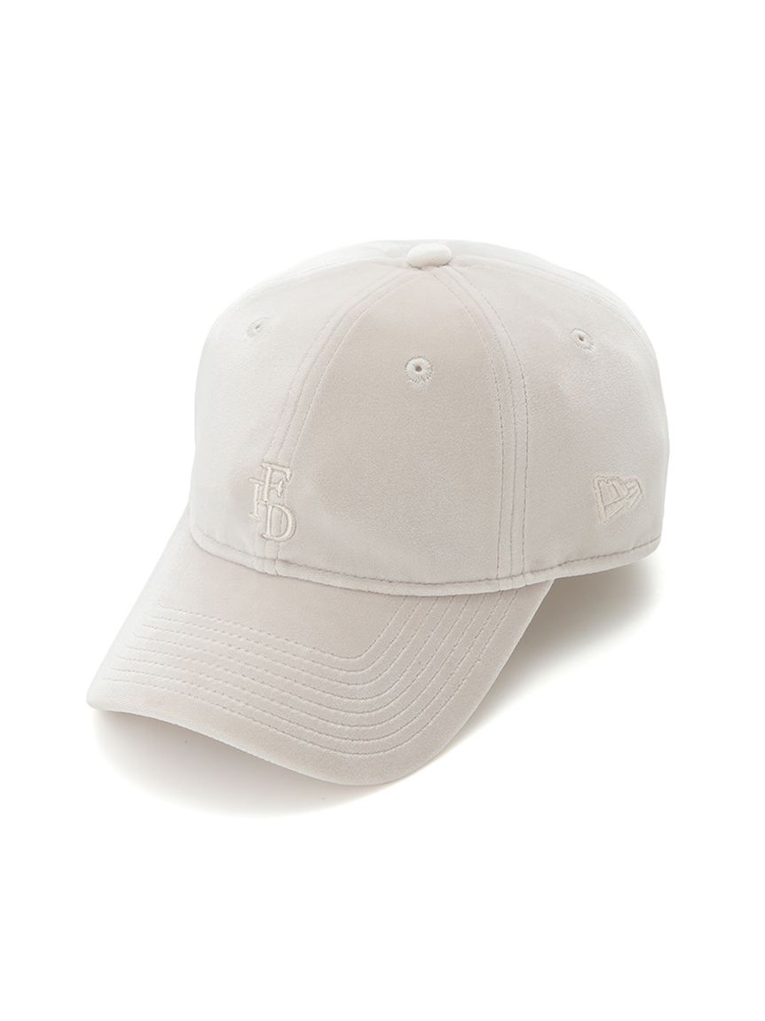 新品未使用　FRAY I.D ニューエラ　キャップ　BEG FRAY I.D｜NEW ERA®】9TWENTY(TM)ベロア刺繍キャップ(帽子