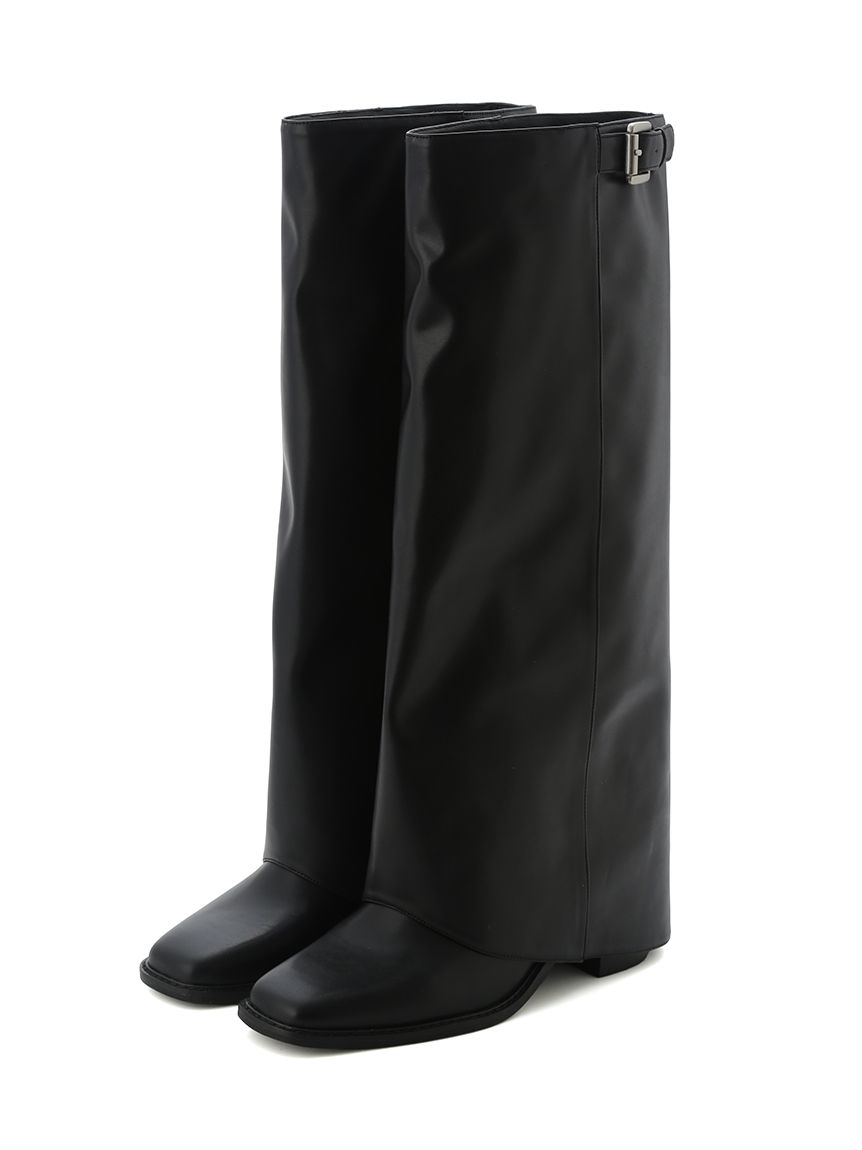 ロングブーツ Fay SS24 (MCW6640_FI60T9WS003) ノイエ ザ マーケット NEUE THE MARKET ストレッチロングブーツ