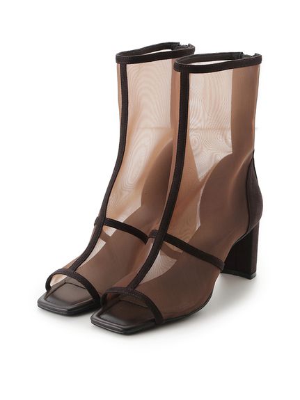 オープントゥメッシュブーツ(ブーツ)｜シューズ｜FRAY I.D（フレイ