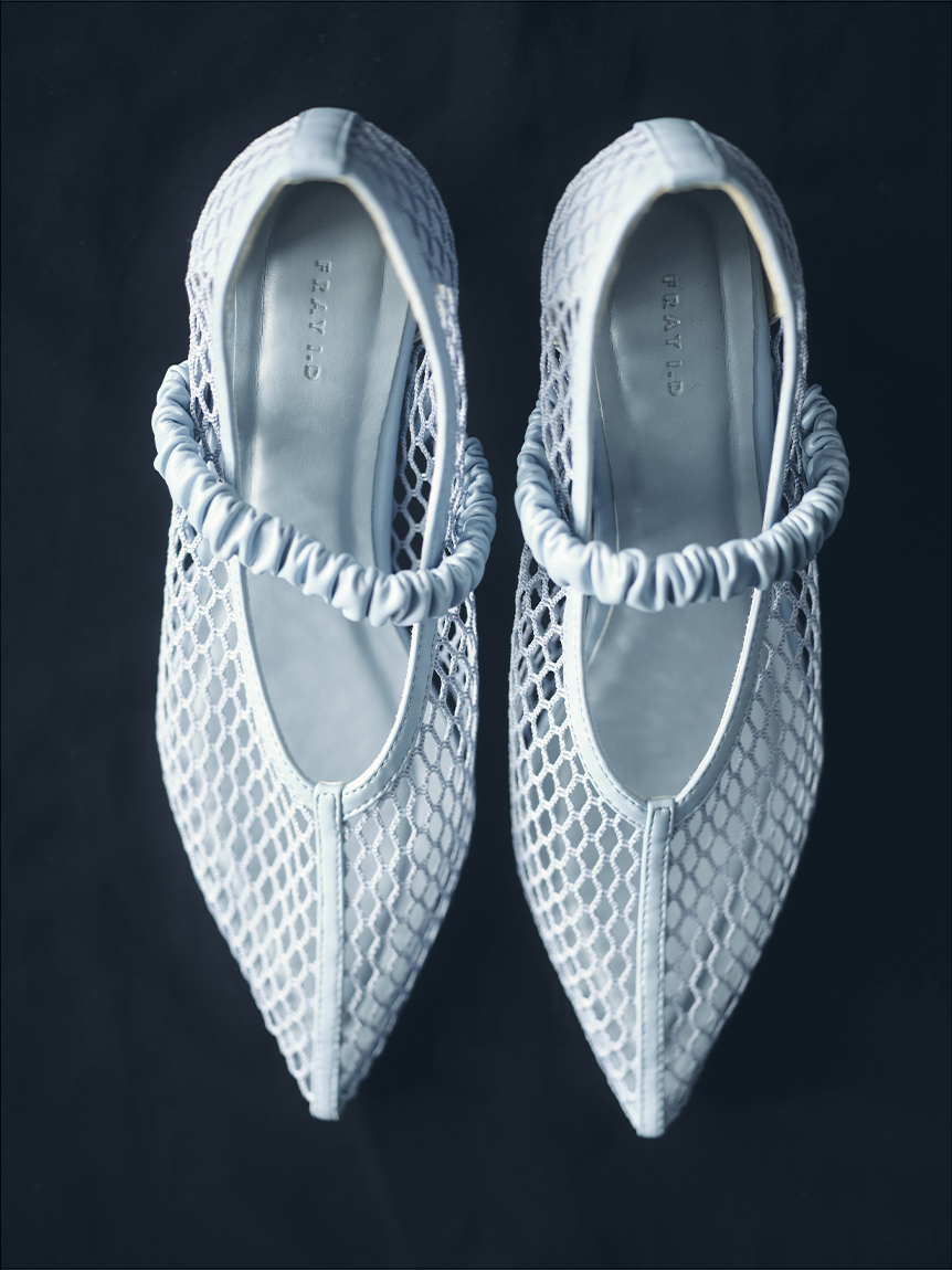 ポインテッドトゥメッシュサンダル(サンダル)｜シューズ｜FRAY I.D