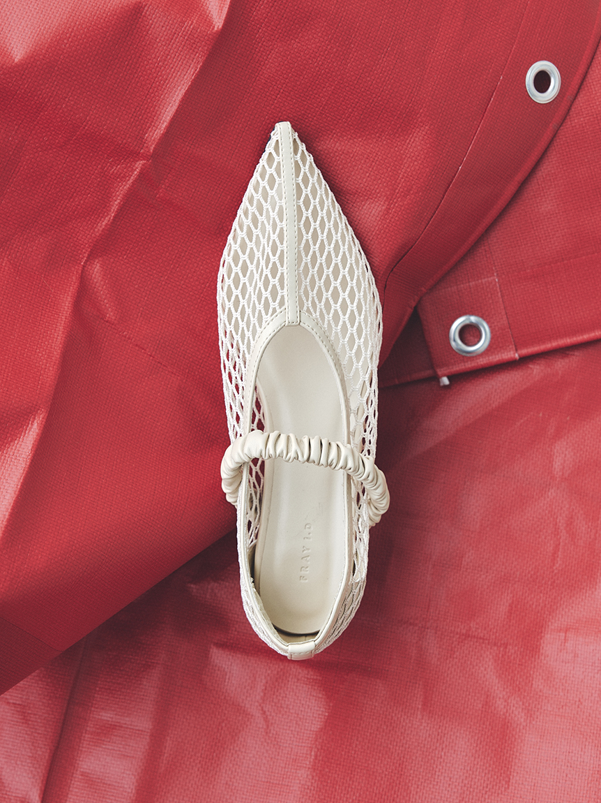 ポインテッドトゥメッシュサンダル(サンダル)｜シューズ｜FRAY I.D