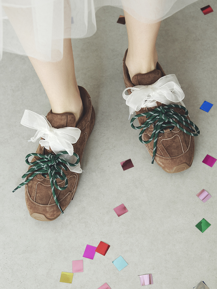 MOHI】レースリボンスニーカー(スニーカー)｜シューズ｜FRAY I.D