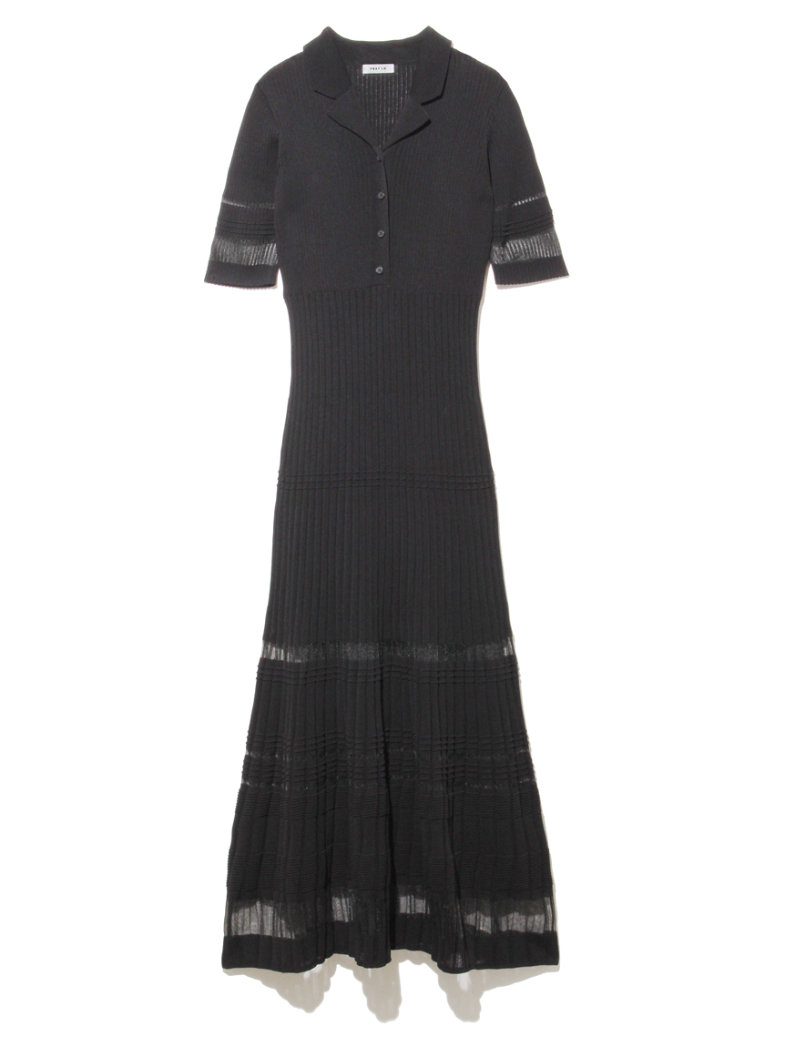 シアーボーダーニットワンピース マキシ ロングワンピース ワンピース Fray I D フレイ アイディー の通販サイト 公式