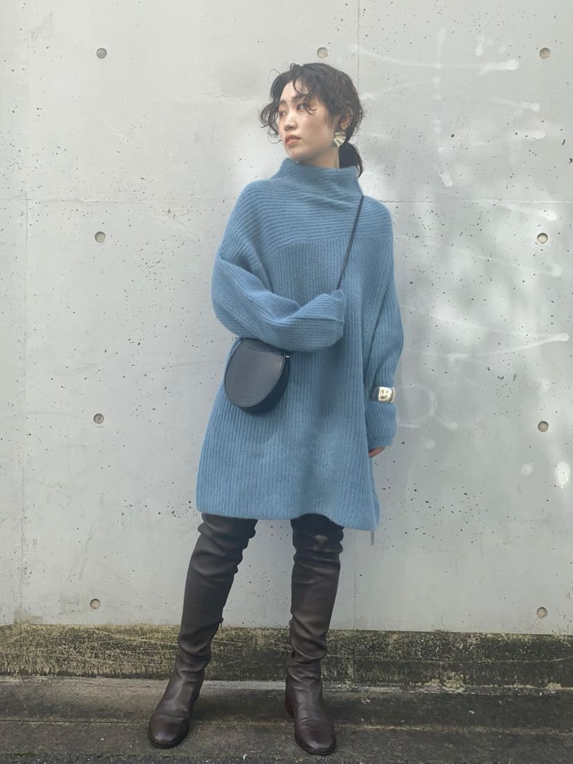 ボトルネックルーズラクーンニットワンピース マキシ ロングワンピース ワンピース Fray I D フレイ アイディー の通販サイト 公式