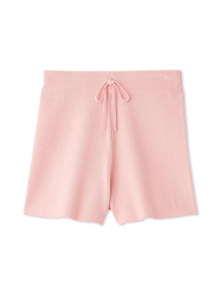 ウォッシャブルカシミヤシルクニットショートパンツ／ウォッシャブル
