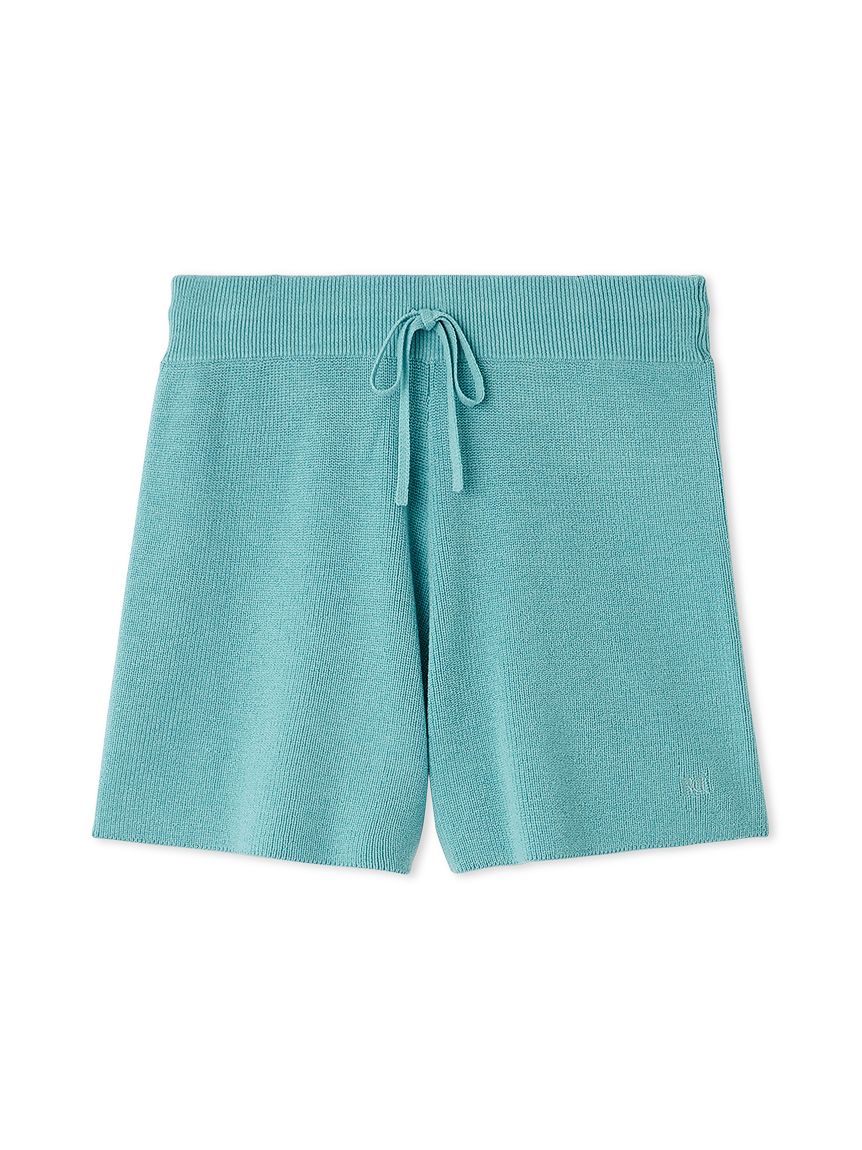 ウォッシャブルカシミヤシルクニットショートパンツ／ウォッシャブル