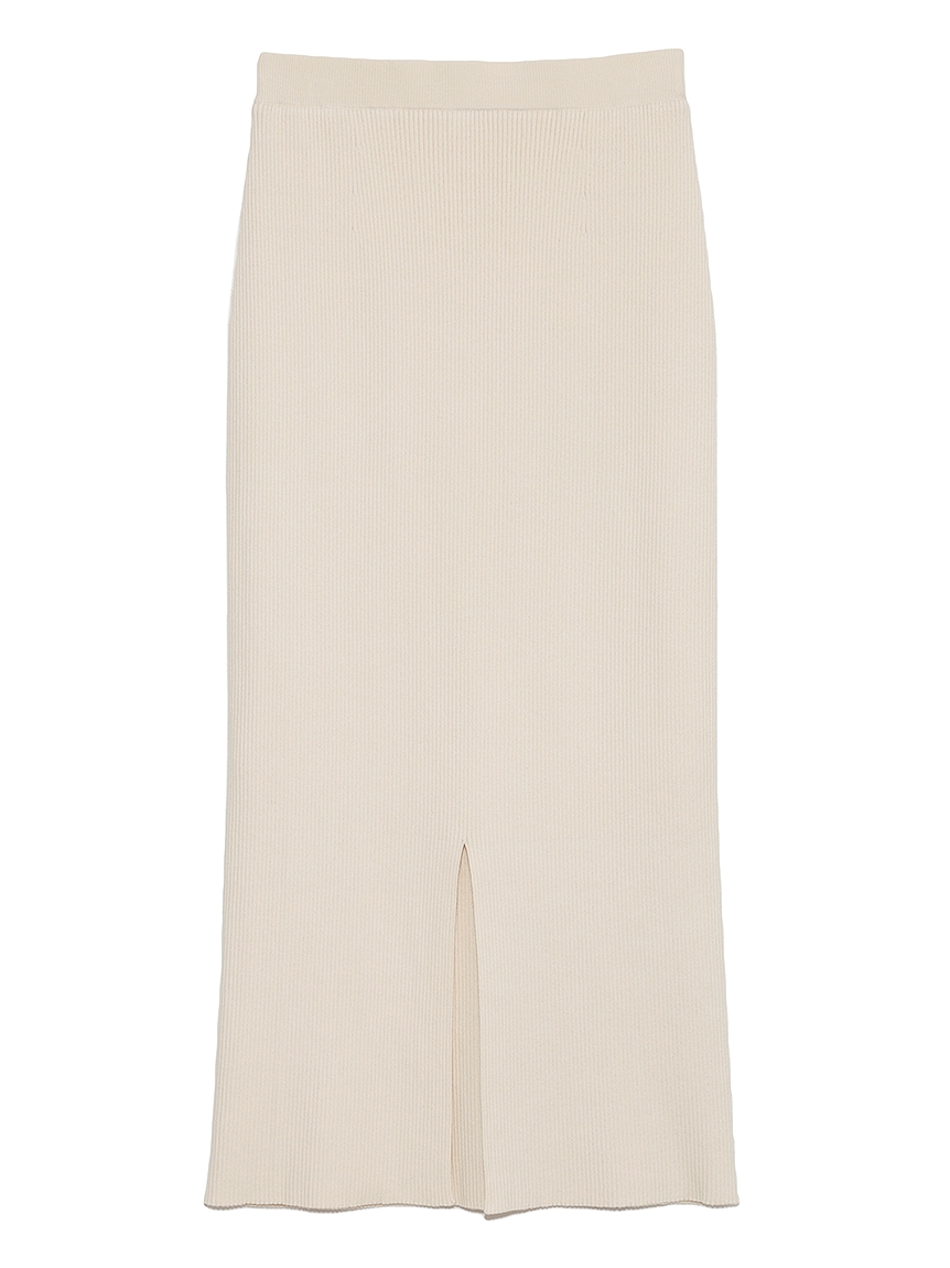 フロントスリットリブニットスカート ロングスカート スカート Fray I D フレイ アイディー の通販サイト 公式