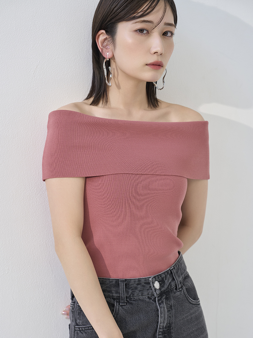 ※みるくさん専用オフショルニットトップス FRAY I.D オフショルニットトップス(ニット)｜トップス｜FRAY I.D（フレイ