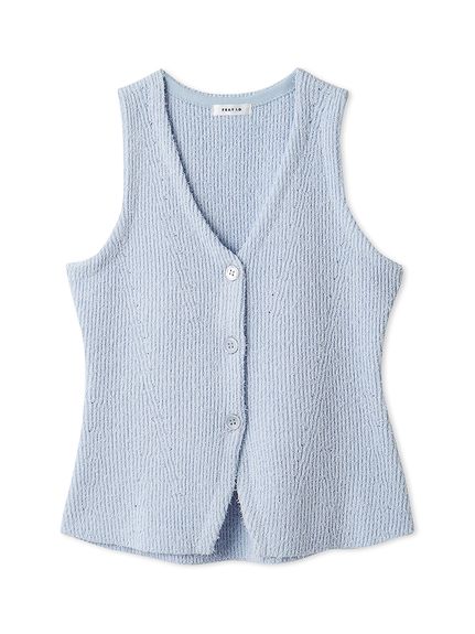 美品】フレイアイディー FRAY I.D ツイードニットベスト