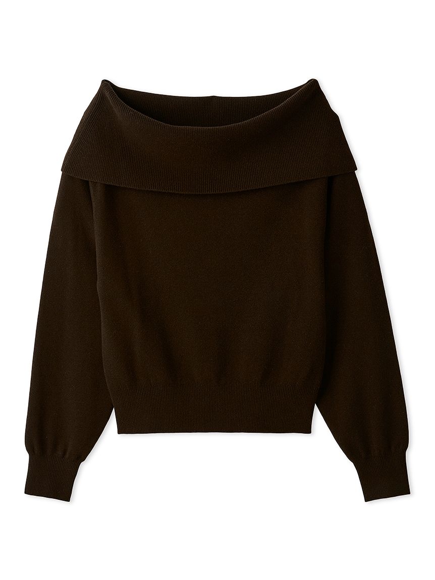 【新品未使用】FRAY I.D ワイドカラーオフショルダープルオーバー ワイドカラーオフショルダープルオーバー(カットソー)｜トップス｜FRAY