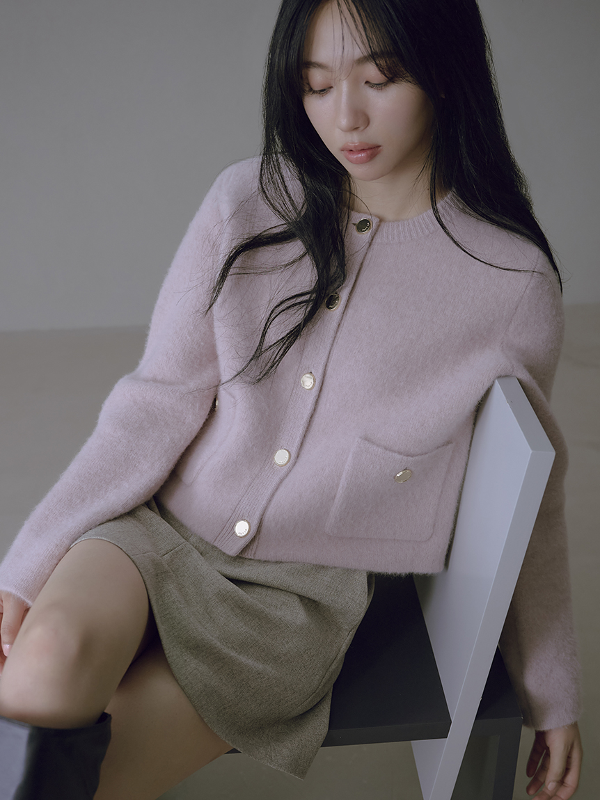 【★完売必至★】ELISABETTA FRANCHI ☆ ニットジャンプスーツ ELISABETTA FRANCHI☆お洒落☆ツートーン ジャンプスーツ