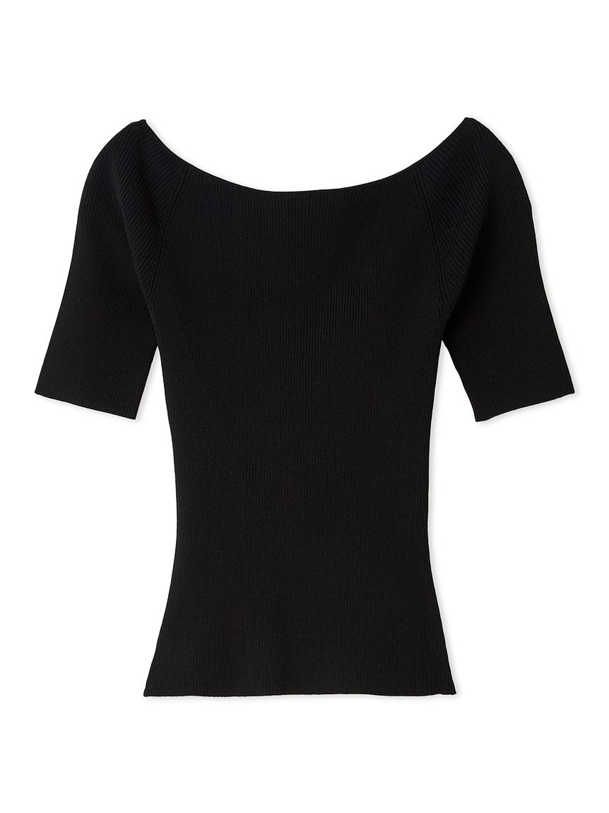 バッククロスカットアウトリブニット(ニット)｜トップス｜FRAY