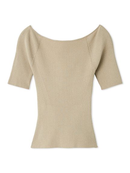 バッククロスカットアウトリブニット(ニット)｜トップス｜FRAY I.D