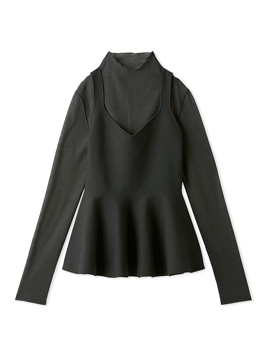 ペプラムフレアニットタートルセット(ニット)｜トップス｜FRAY I.D