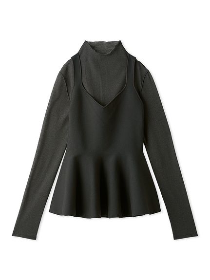 ペプラムフレアニットタートルセット(ニット)｜トップス｜FRAY I.D