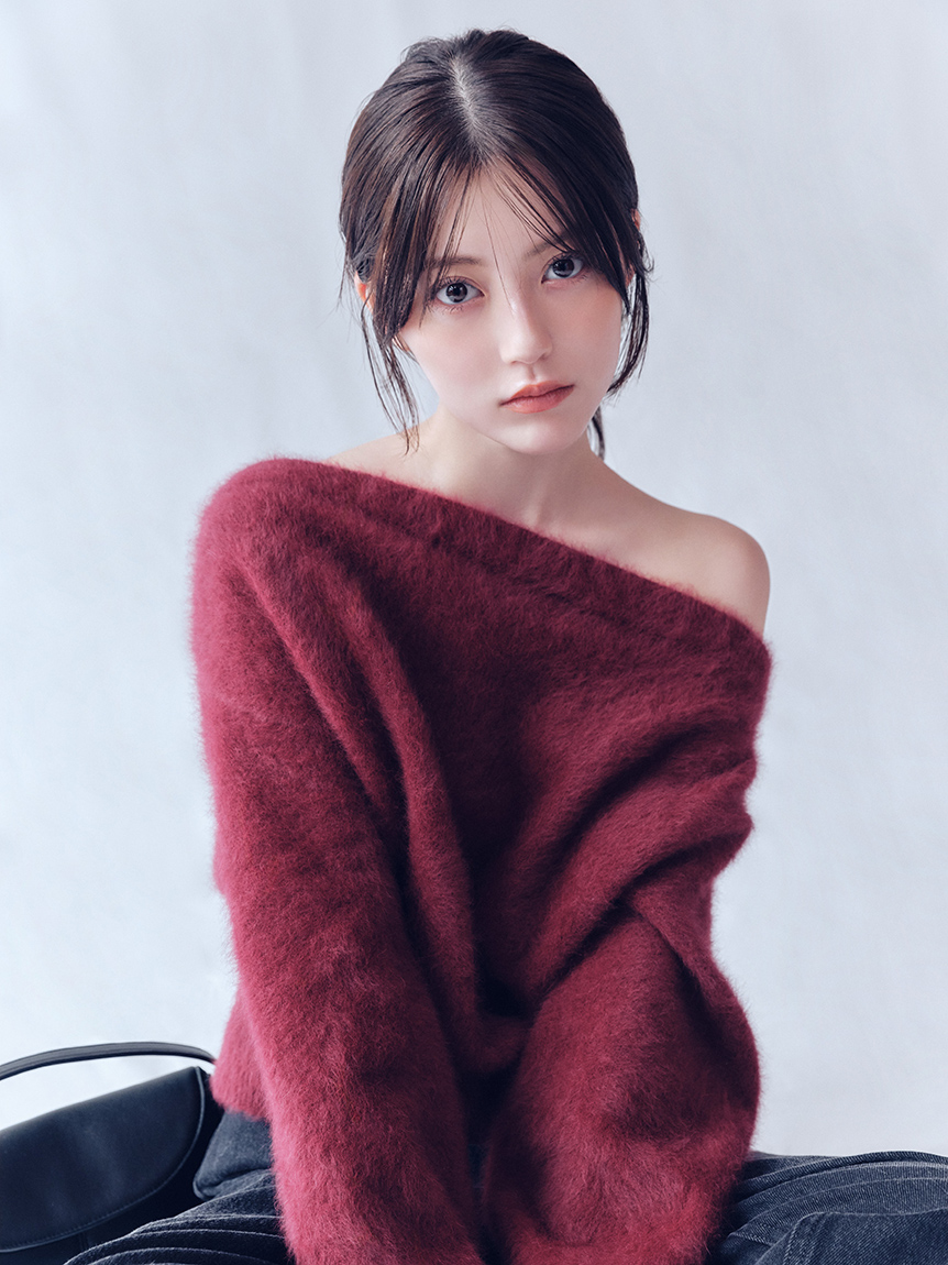 fray id トップス FRAY I.D ニット セーター チェックジャカードニットトップス