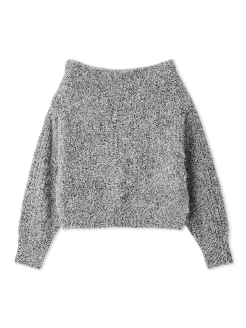 アルパカシャギーケーブルオフショルニット(ニット)｜トップス｜FRAY