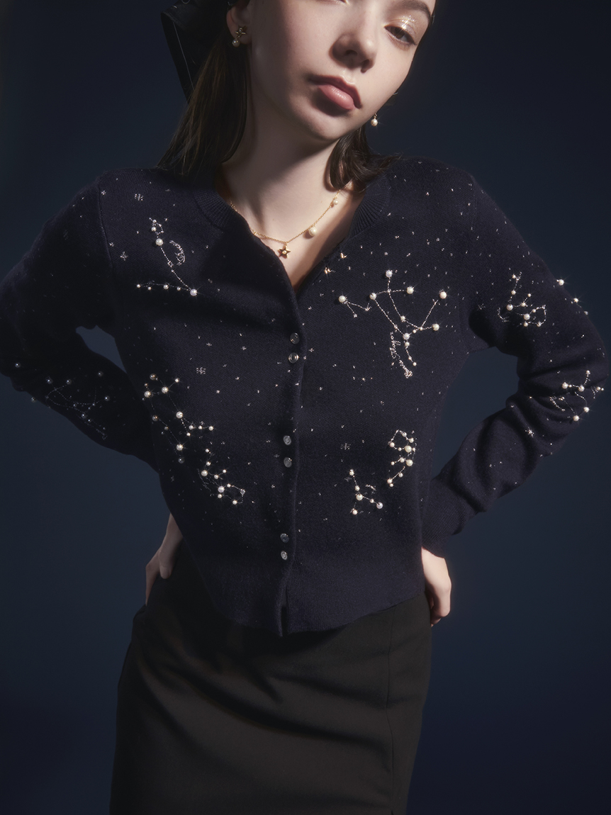 エトワールエンブロイダリーカーディガン(ニット)｜トップス｜FRAY I.D