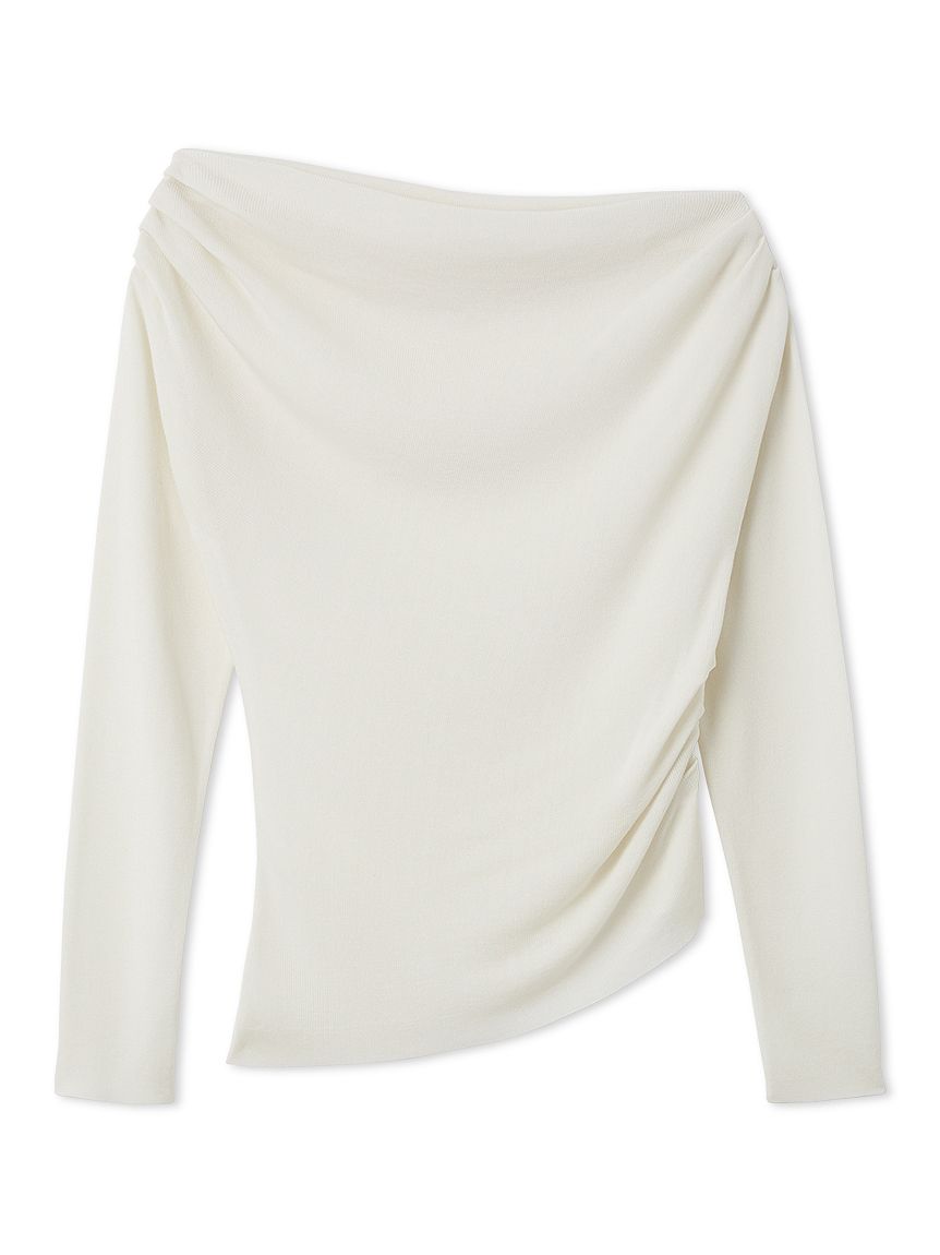 アシンメトリーオフショルニットトップス(ニット)｜トップス｜FRAY I.D
