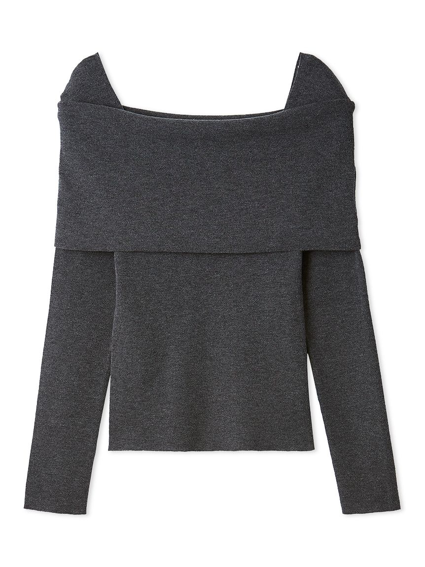 ウールシルクブレンドオフショルニット(ニット)｜トップス｜FRAY I.D