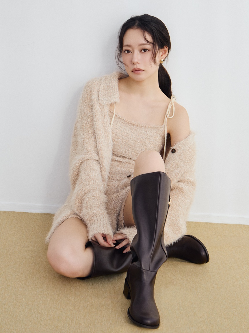 グリッターシャギーニットキャミソール(ニット・セーター)|TOPS|FRAY グリッターシャギーニットキャミソール(ニット・セーター)|TOPS|FRAY