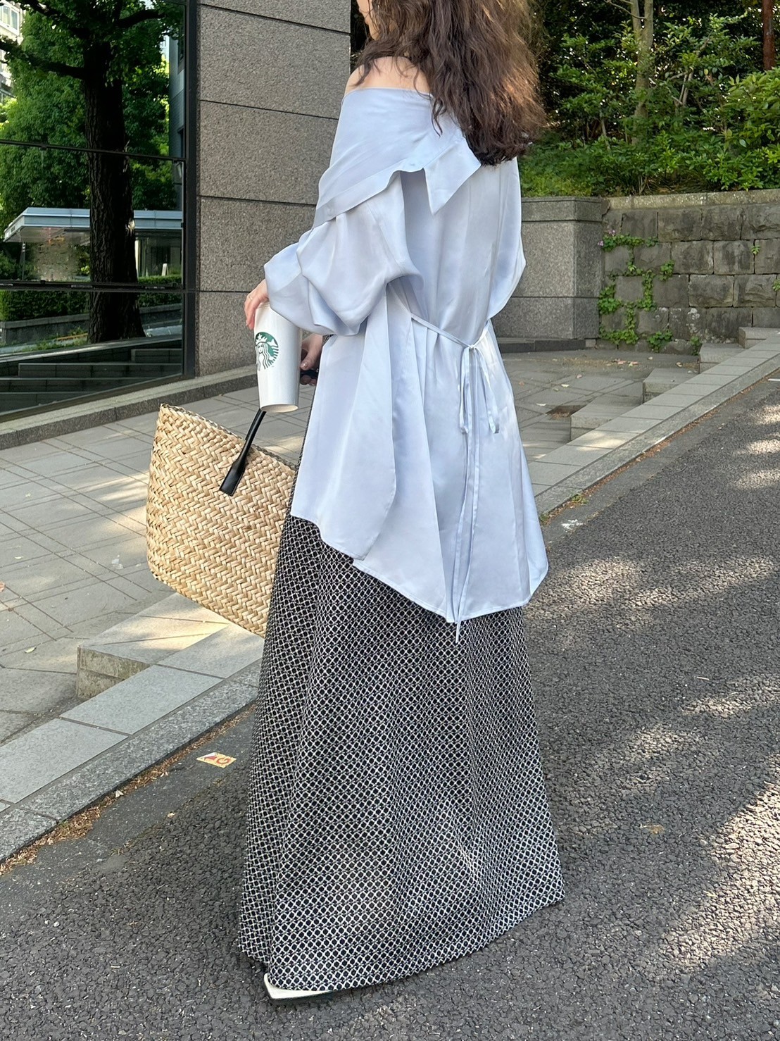 セミフレアーカットキャミワンピース(マキシ・ロングワンピース 