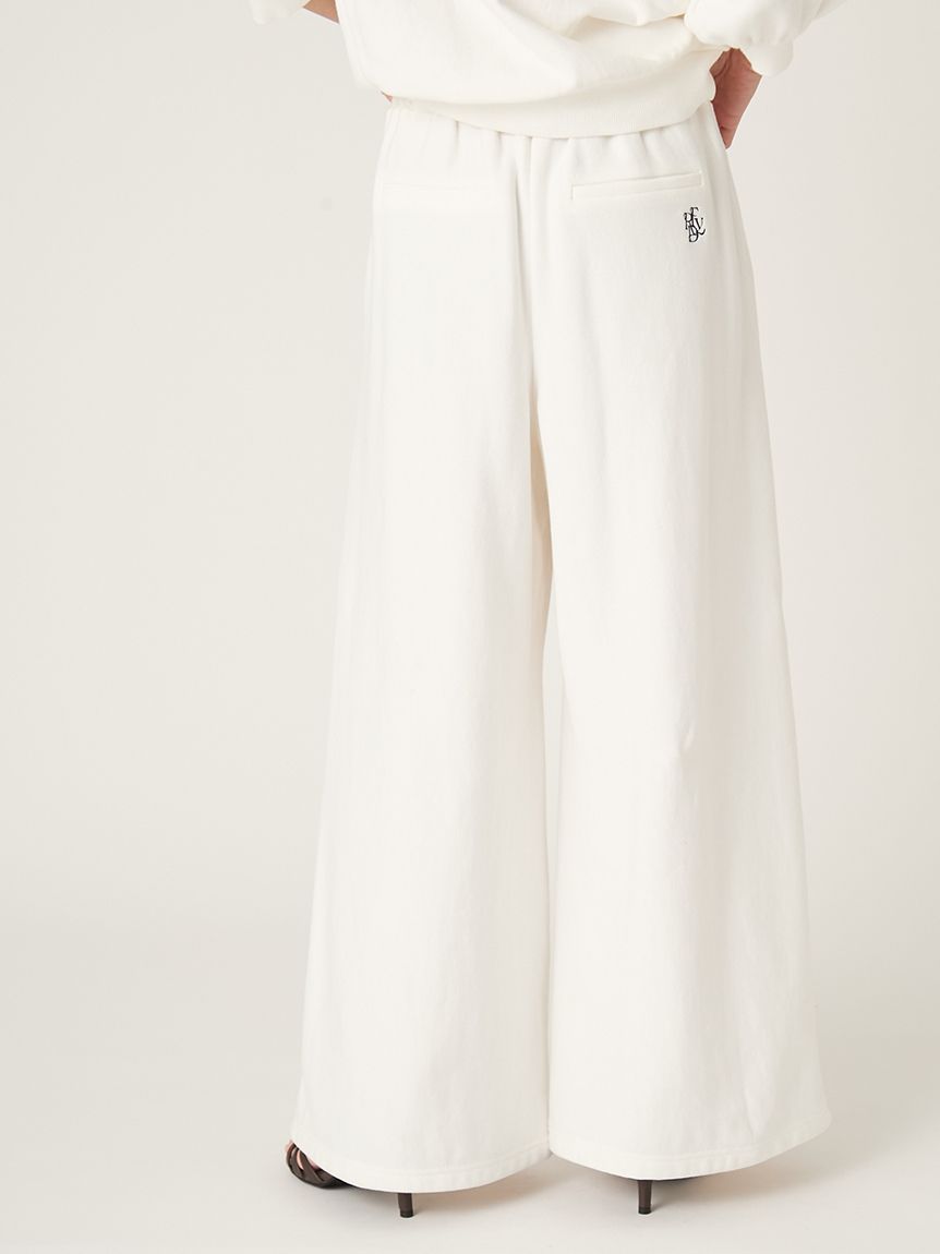 FRAY I.D｜Champion】リバースウィーブタックワイドパンツ(ロング