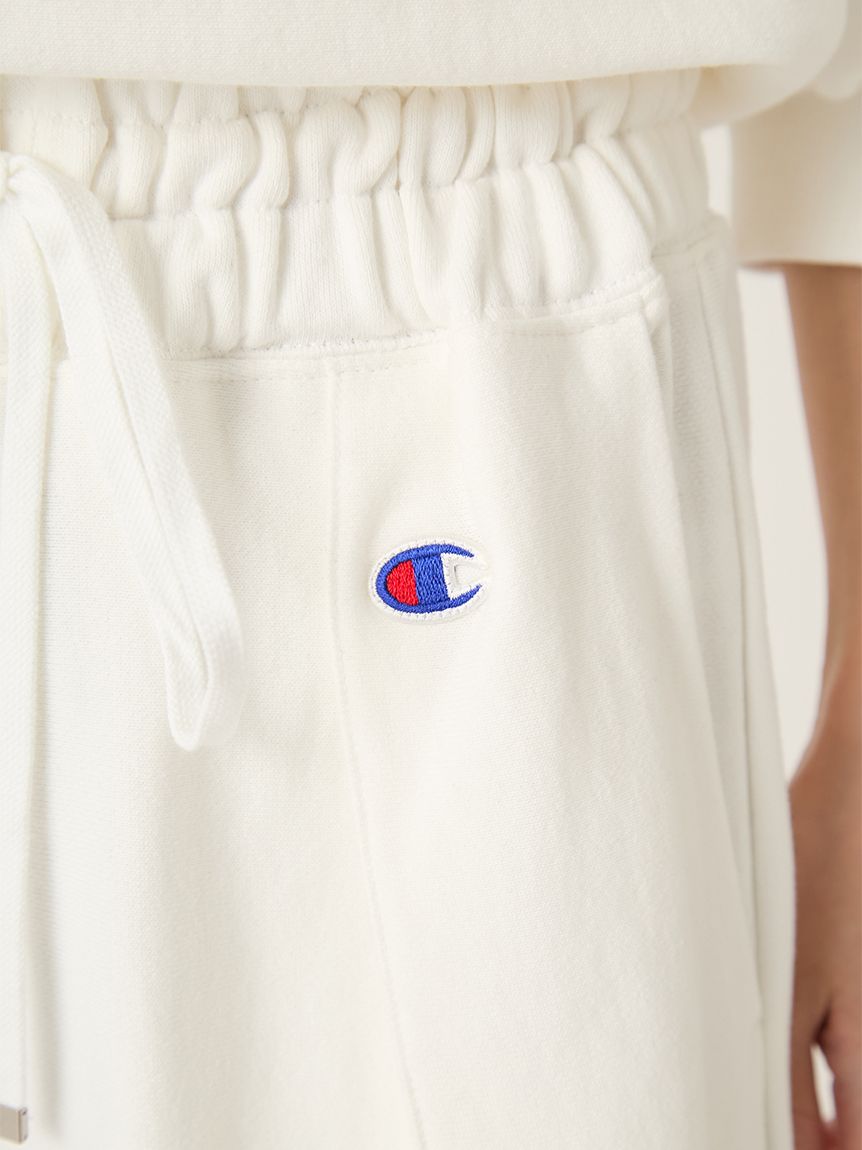 FRAY I.D｜Champion】リバースウィーブタックワイドパンツ(ロング