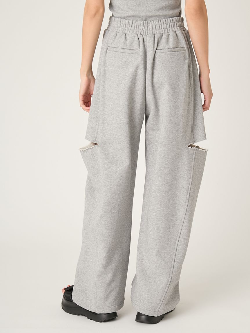 カットアウトスウェットパンツ(ロングパンツ)｜パンツ｜FRAY I.D