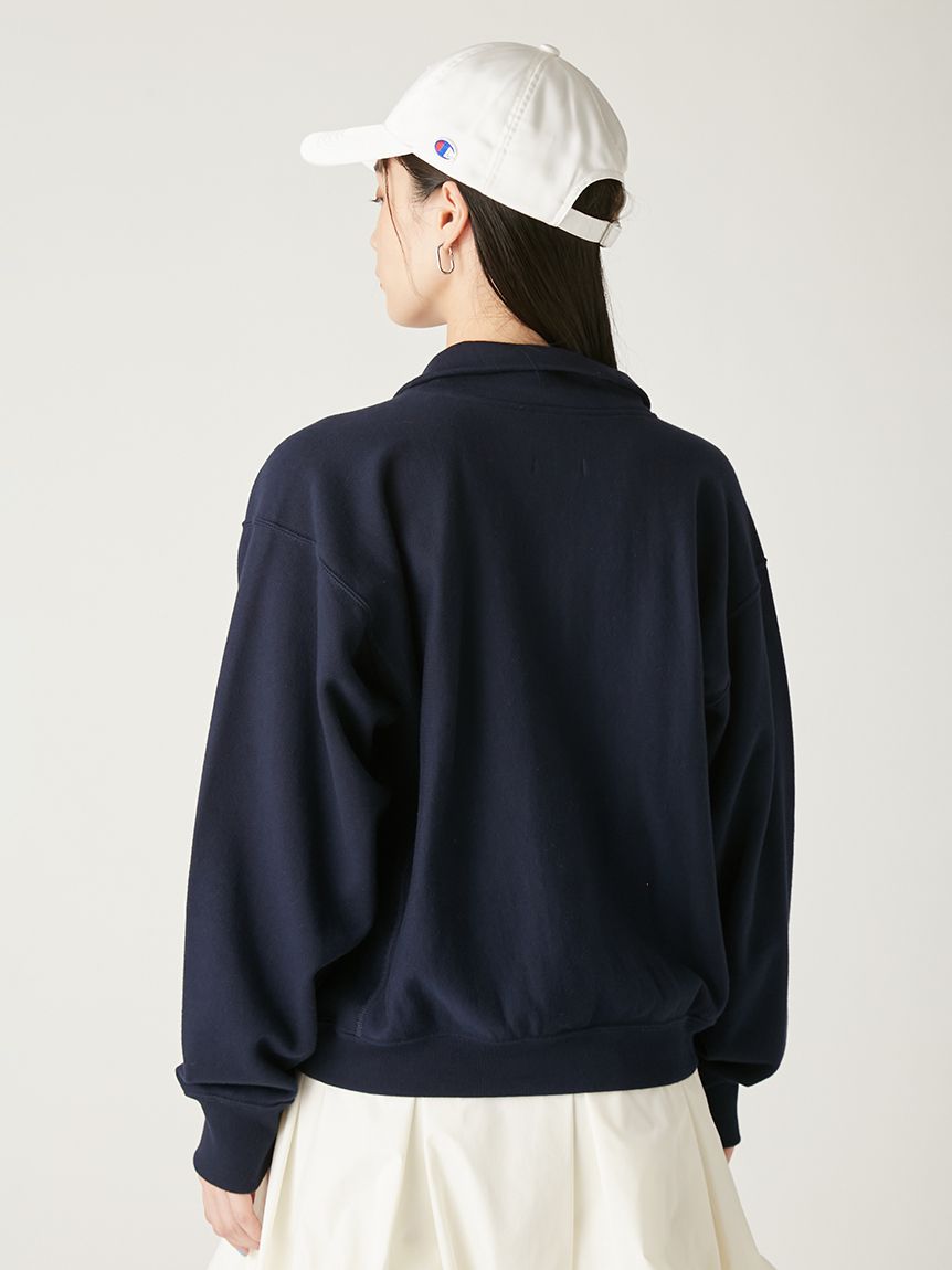 Champion】リバースウィーブハーフジッププルオーバー