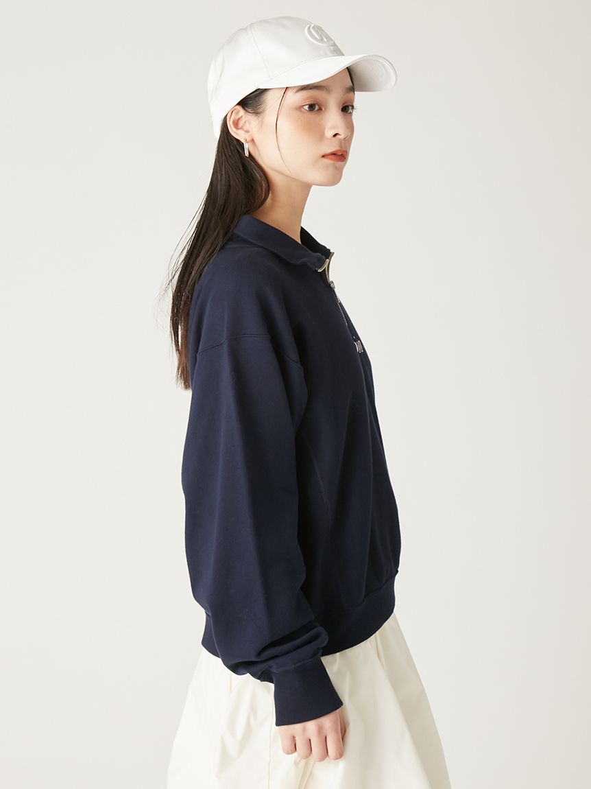 Champion】リバースウィーブハーフジッププルオーバー