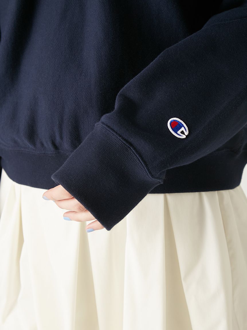 Champion】リバースウィーブハーフジッププルオーバー