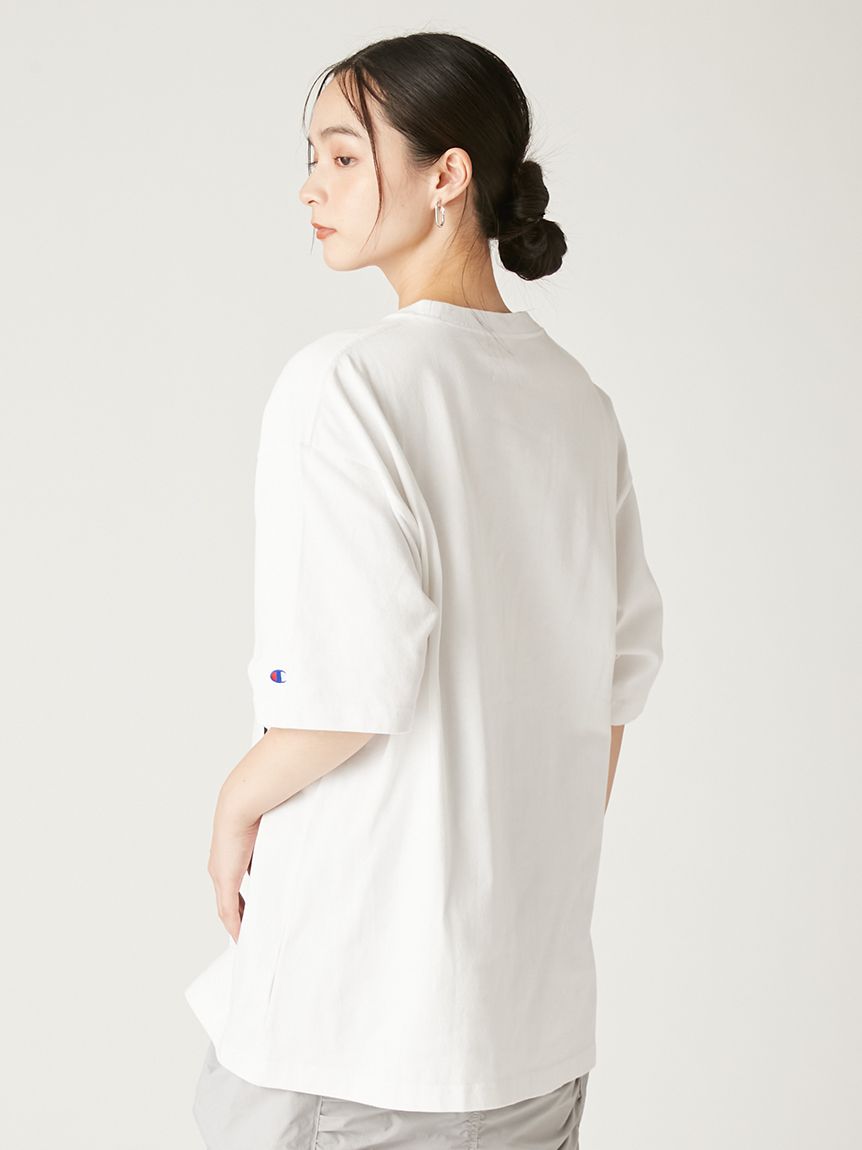 Champion】ピグメントロゴビッグTシャツ(カットソー)｜トップス
