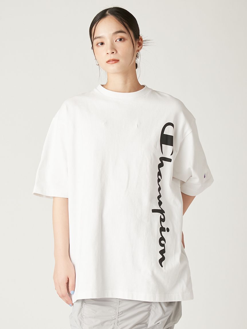 FRAY I.D - 【 FRAY I.D×Champion 】 バック プリント ロング T