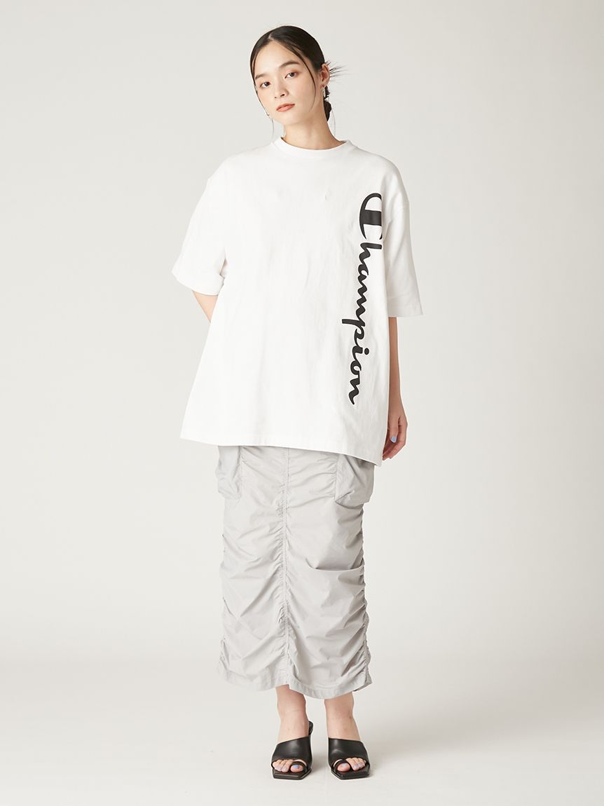 Champion】ピグメントロゴビッグTシャツ(カットソー)｜トップス