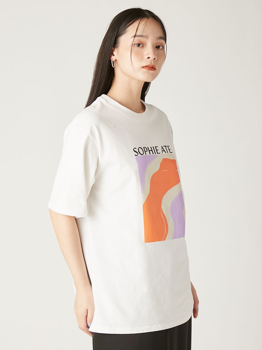 アートプリントTシャツ(Tシャツ)｜トップス｜FRAY I.D（フレイ