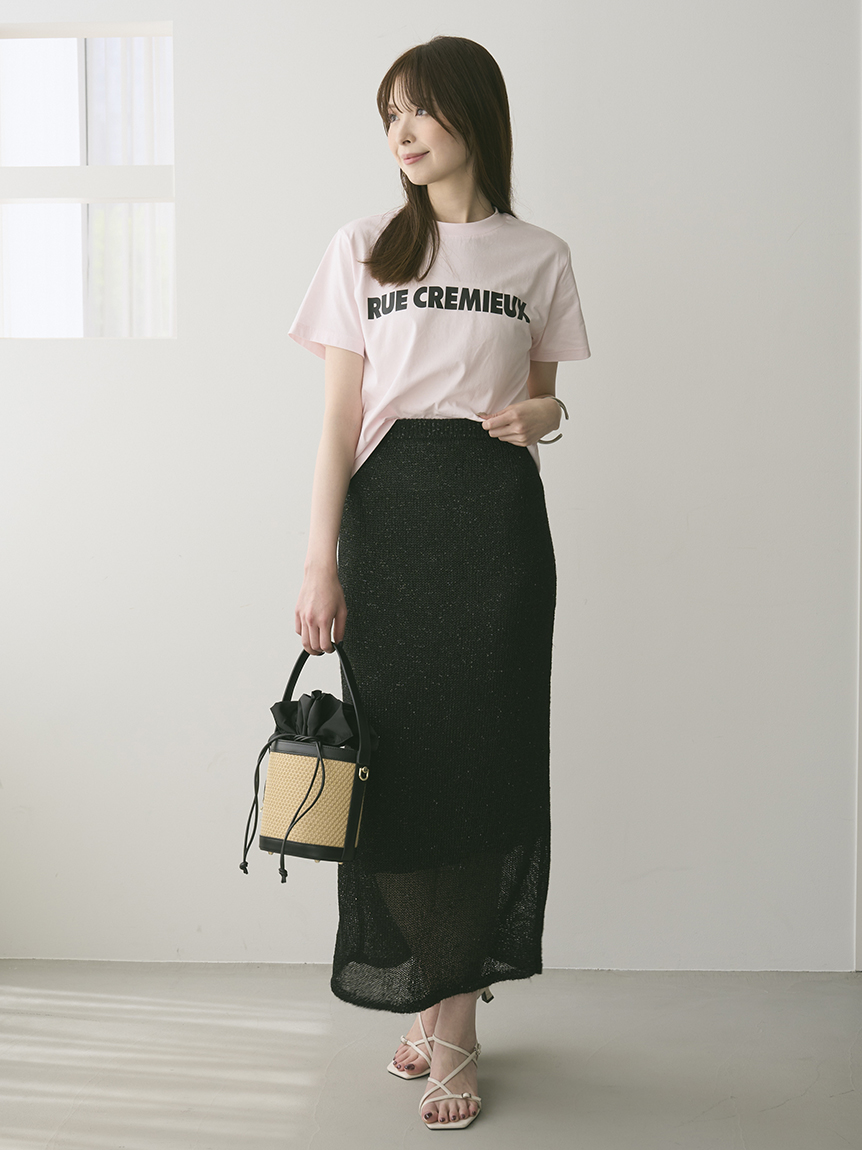 ロゴTシャツ／ウォッシャブル・UVカット・接触冷感(Tシャツ