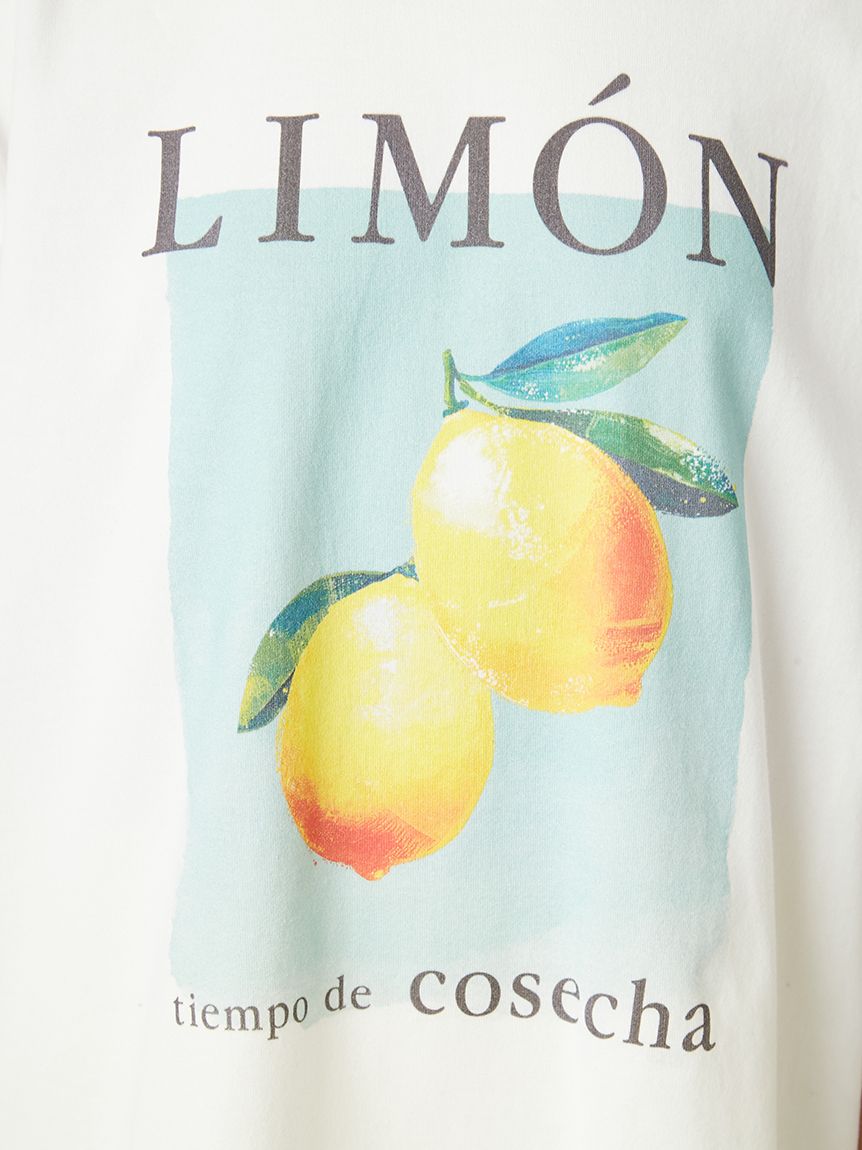 フルーツプリントTシャツ／ウォッシャブル(カットソー