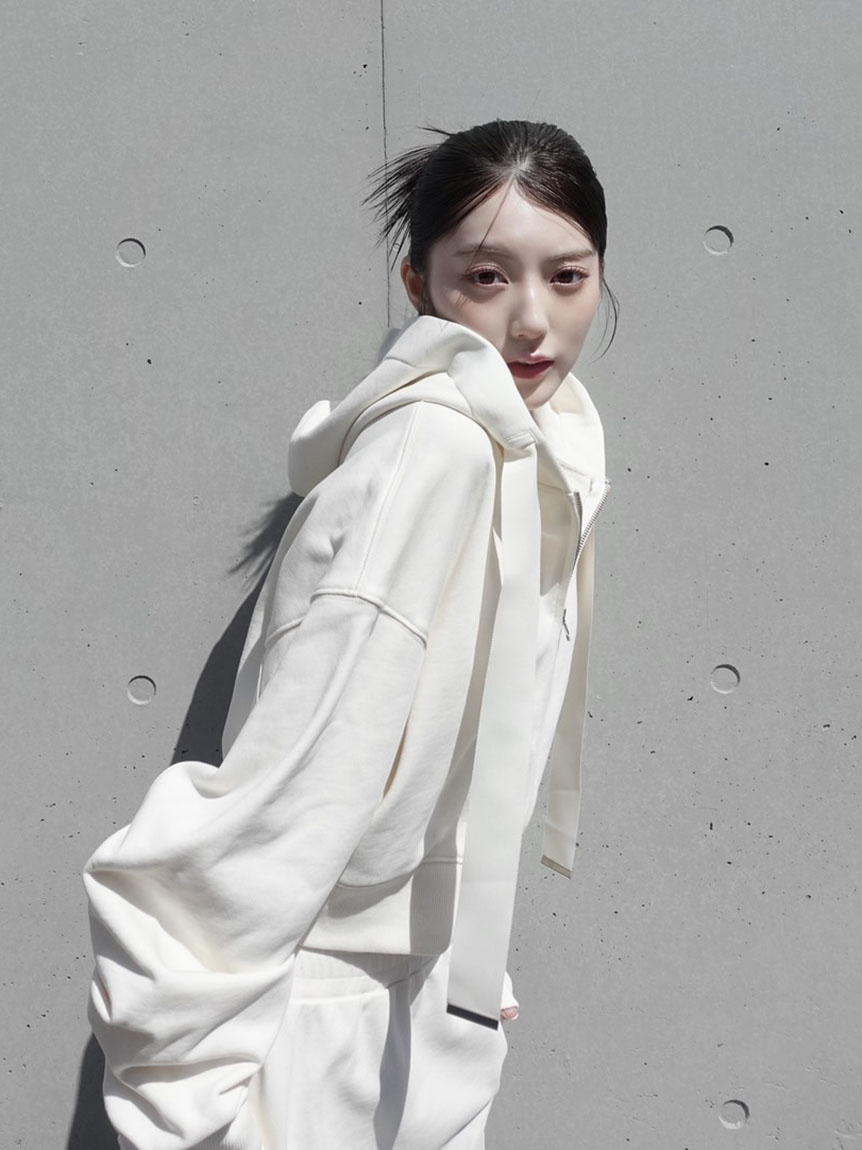 コンパクトフルジップパーカー(カットソー)｜トップス｜FRAY I.D