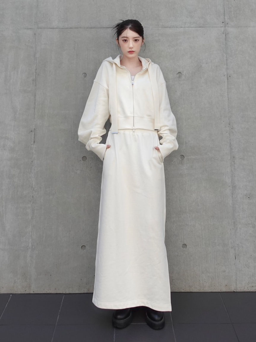 コンパクトフルジップパーカー(カットソー)｜トップス｜FRAY I.D