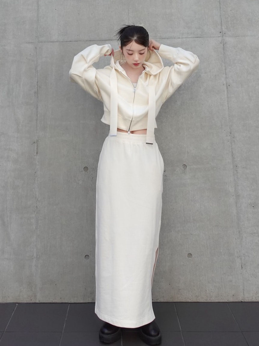 コンパクトフルジップパーカー(カットソー)｜トップス｜FRAY I.D